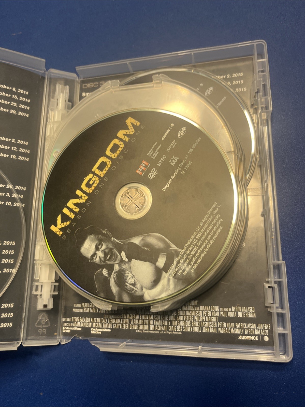 Kingdom: Seasons One and Two (DVD, 2014) 9 Discs TV-MA, RARE, MMA