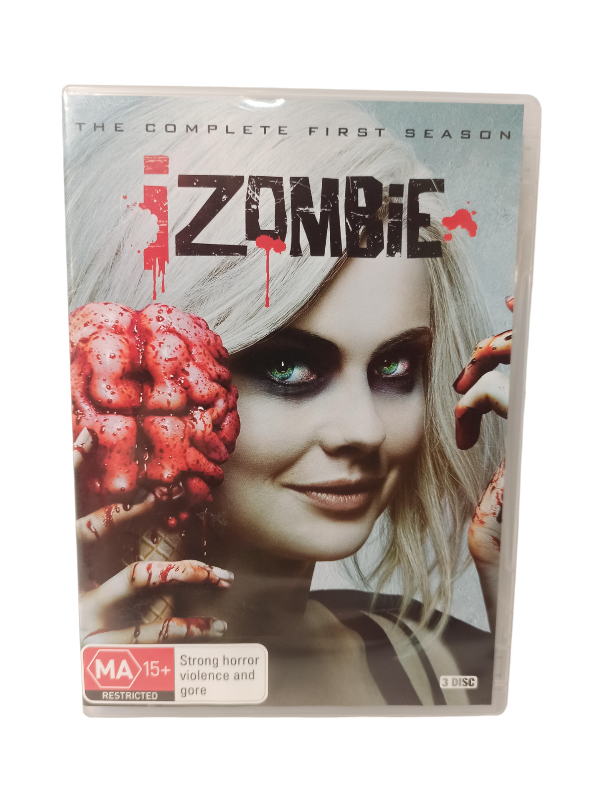 iZombie Season 1 DVD Horror Crime Zombie Comedy Medical Drama R4 VGC