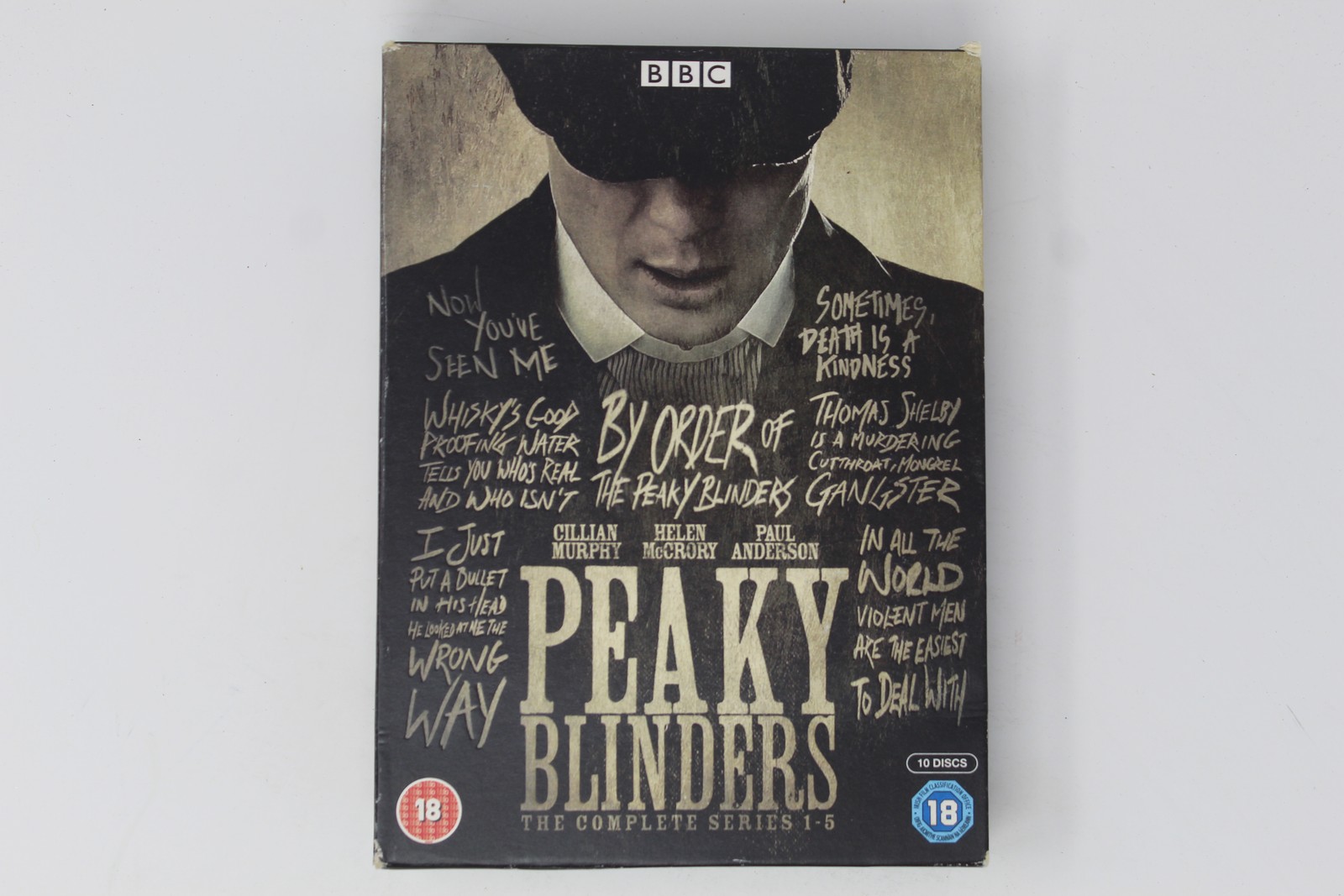 Peaky Blinders the Complete Series 1-5 DVD Box Set Bbc 10 Discs R2
