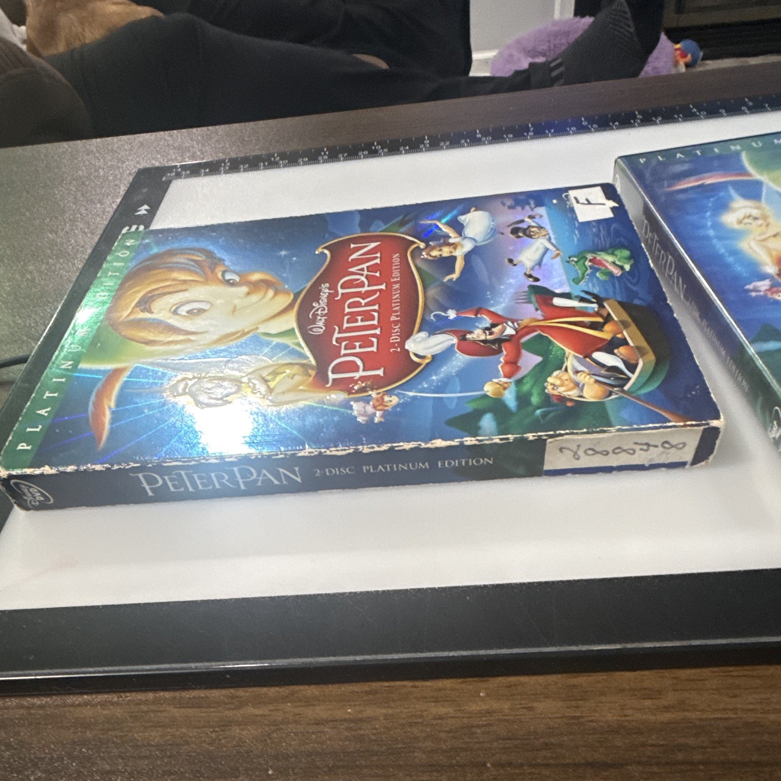 Walt Disney Peter Pan DVD Platinum Edition 2-Disc Set G 2007 Tall/DVD Case