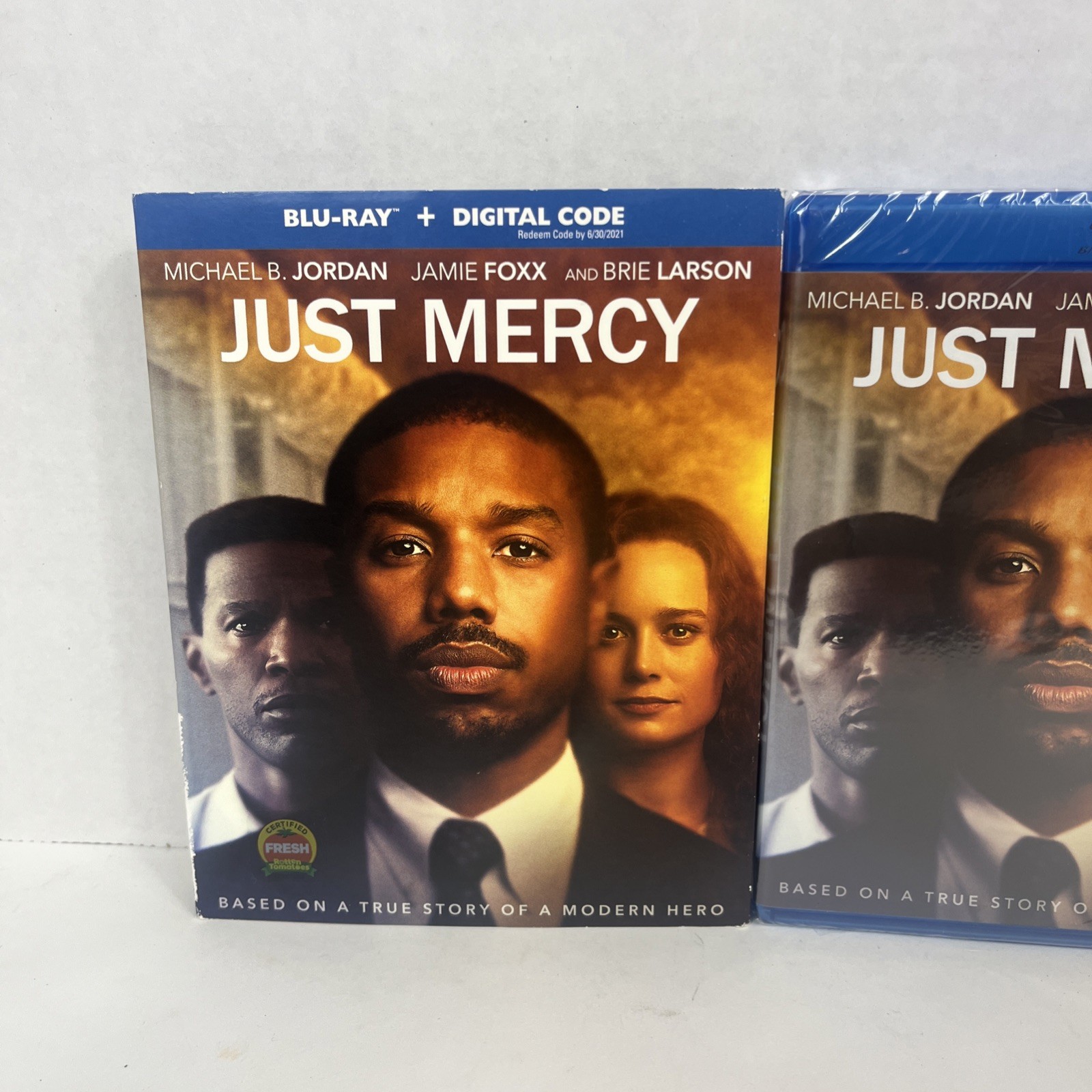 Just Mercy (Blu-ray + Digital code) New, Sealed! w/slipcover – Free Shipping