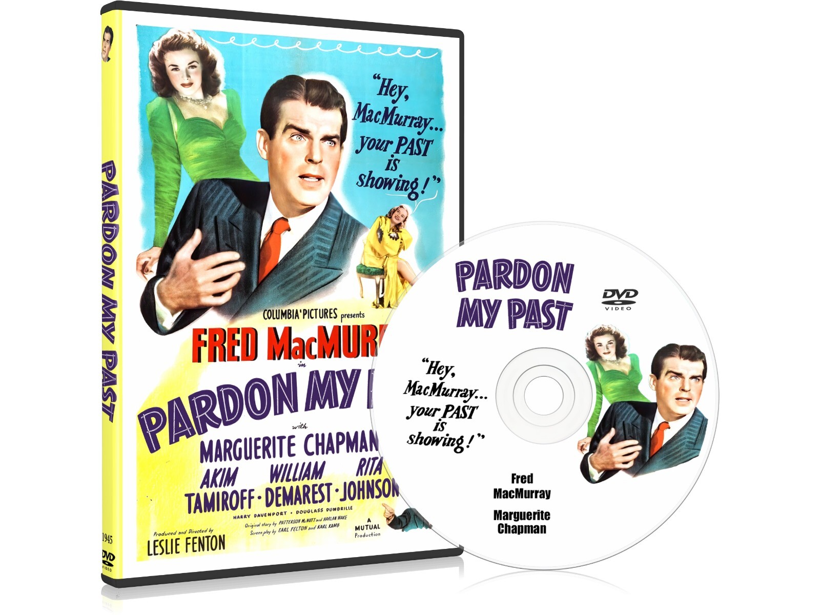 Pardon My Past (1945) Action, Comedy, Romance DVD