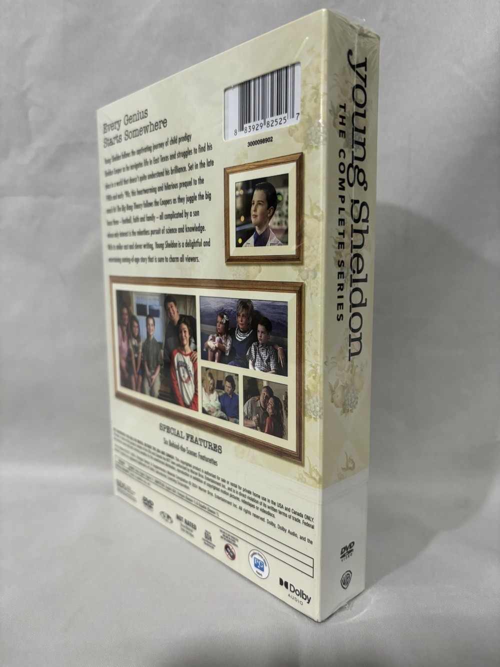 Young Sheldon: The Complete Series, Seasons 1-7 (DVD) Box-Set, Free Shipping!