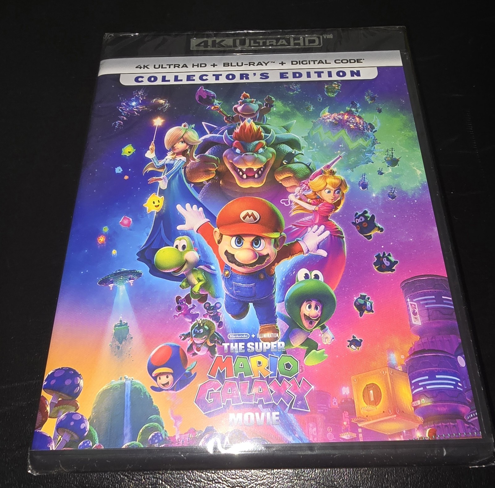 The Super Mario Galaxy 4K ULTRA HD + BLU-RAY+DIGITAL CODE COLLECTOR’S EDITION