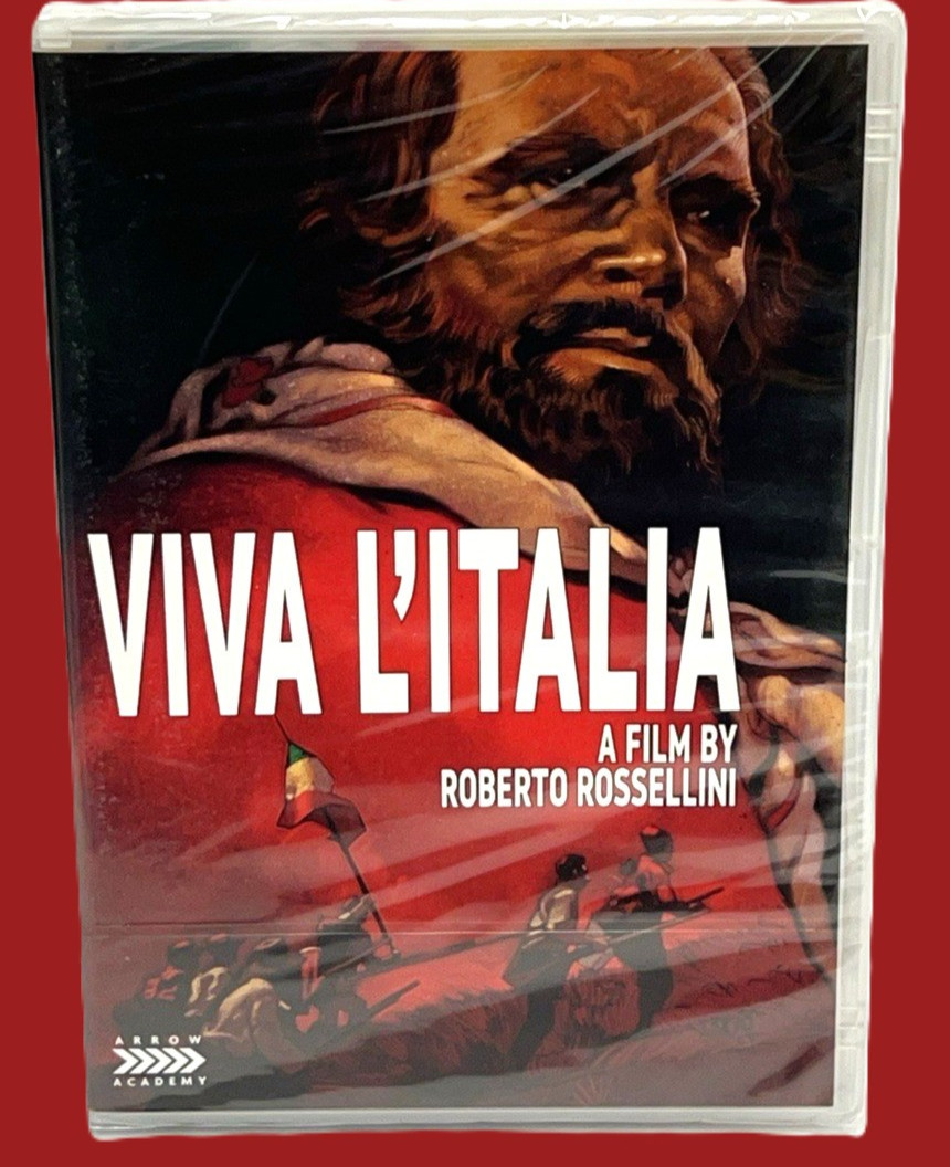 NEW RARE OOP ARROW VIDEO VIVA L’ITALIA SPECIAL EDITION DVD MOVIE 1961