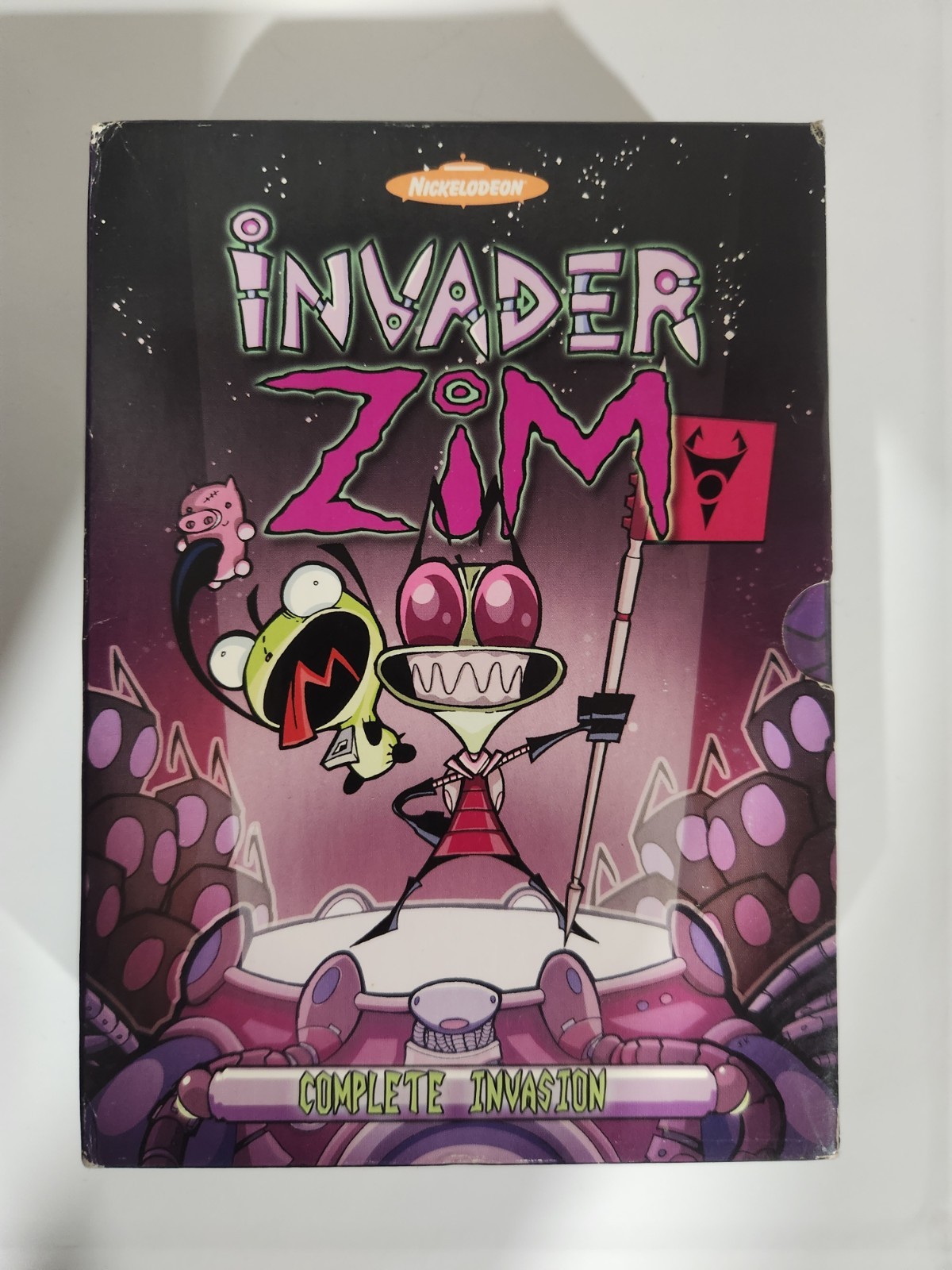 Invader Zim Complete Invasion DVD Box Set Nickelodeon Rare OOP Media Blasters