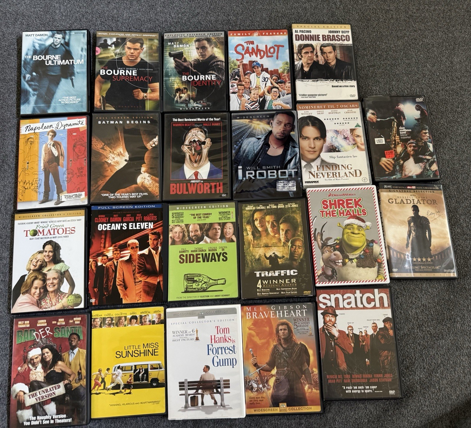 Lot of 22 DVDs as shown