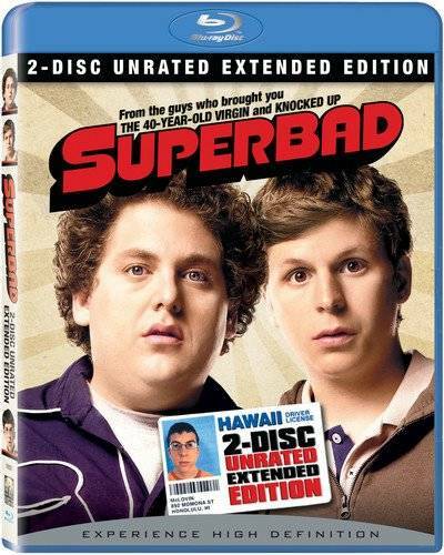 Superbad (Two-Disc Unrated Extended Edition) [Blu-ray] – Blu-ray – GOOD