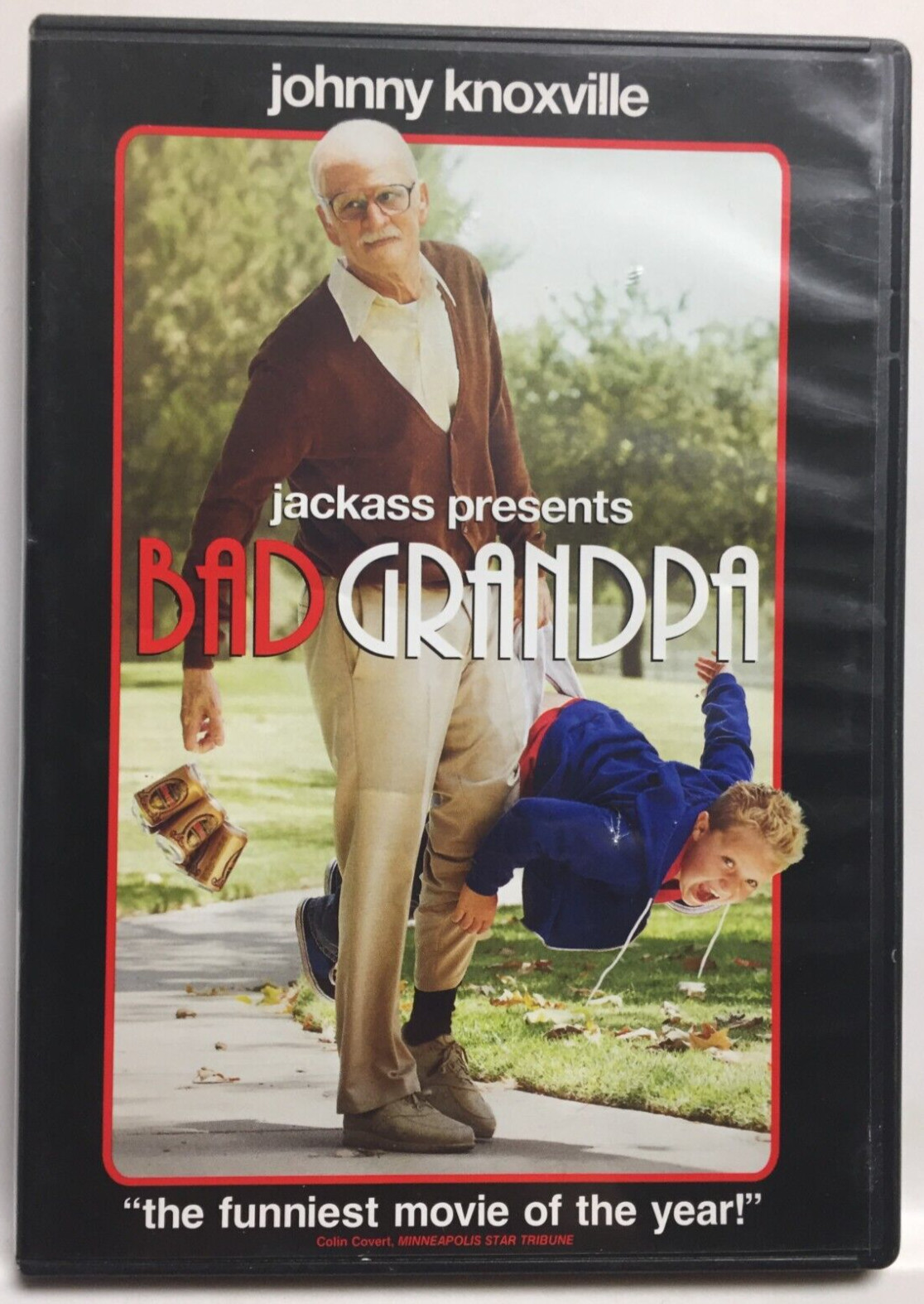 Jackass: Bad Grandpa [2013] (DVD,2014,Widescreen) Johnny Knoxville,Fantastic!