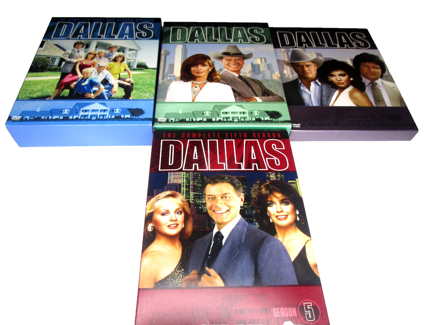 DALLAS (1978 TV Series) The Complete Series DVD Box Sets Seasons 1-5~LIKE NEW