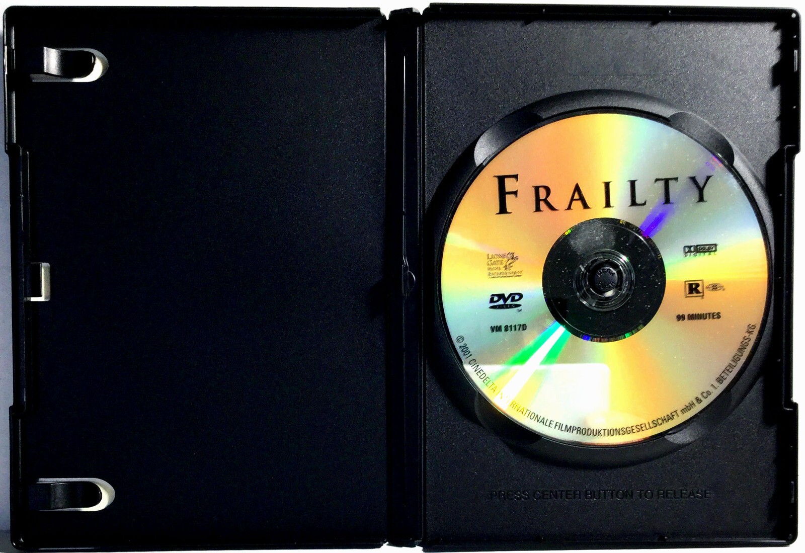 Frailty (DVD, 2001, Widescreen) Like New ! Bill Paxton Matthew McConaughey