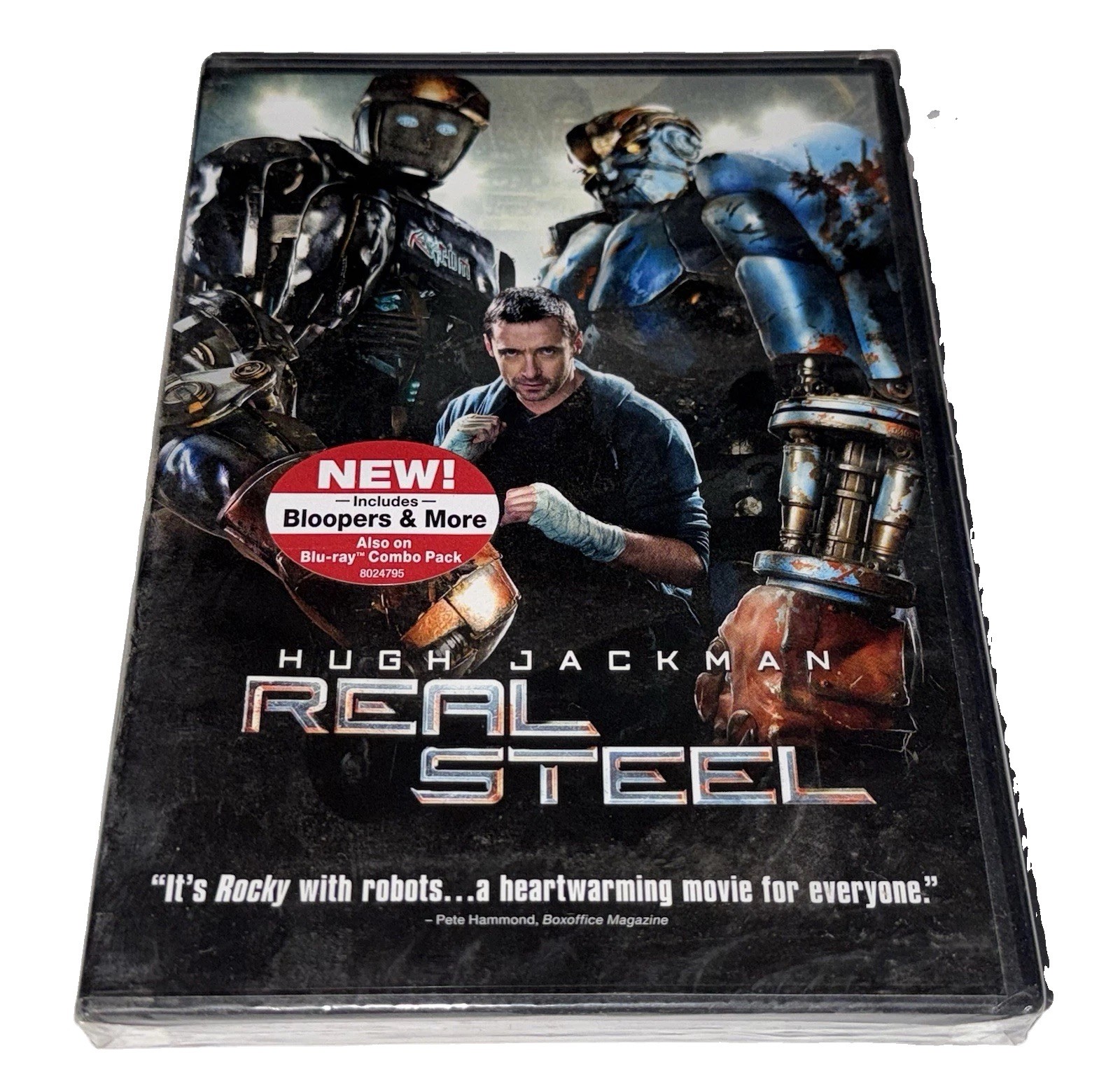 Real Steel (Widescreen DVD, 2011) Hugh Jackman BRAND NEW & FACTORY SEALED