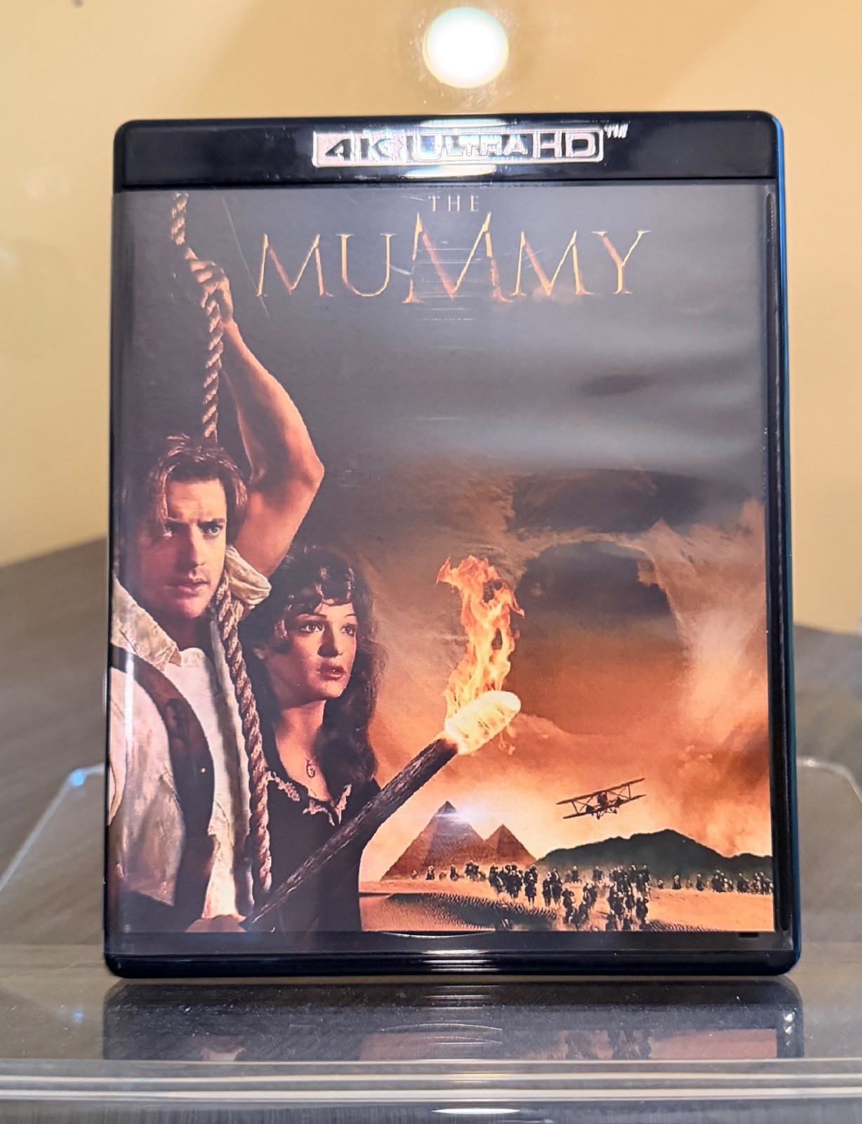 The Mummy Trilogy 4K CUSTOM BOXSET with CASES (NO MOVIES!)