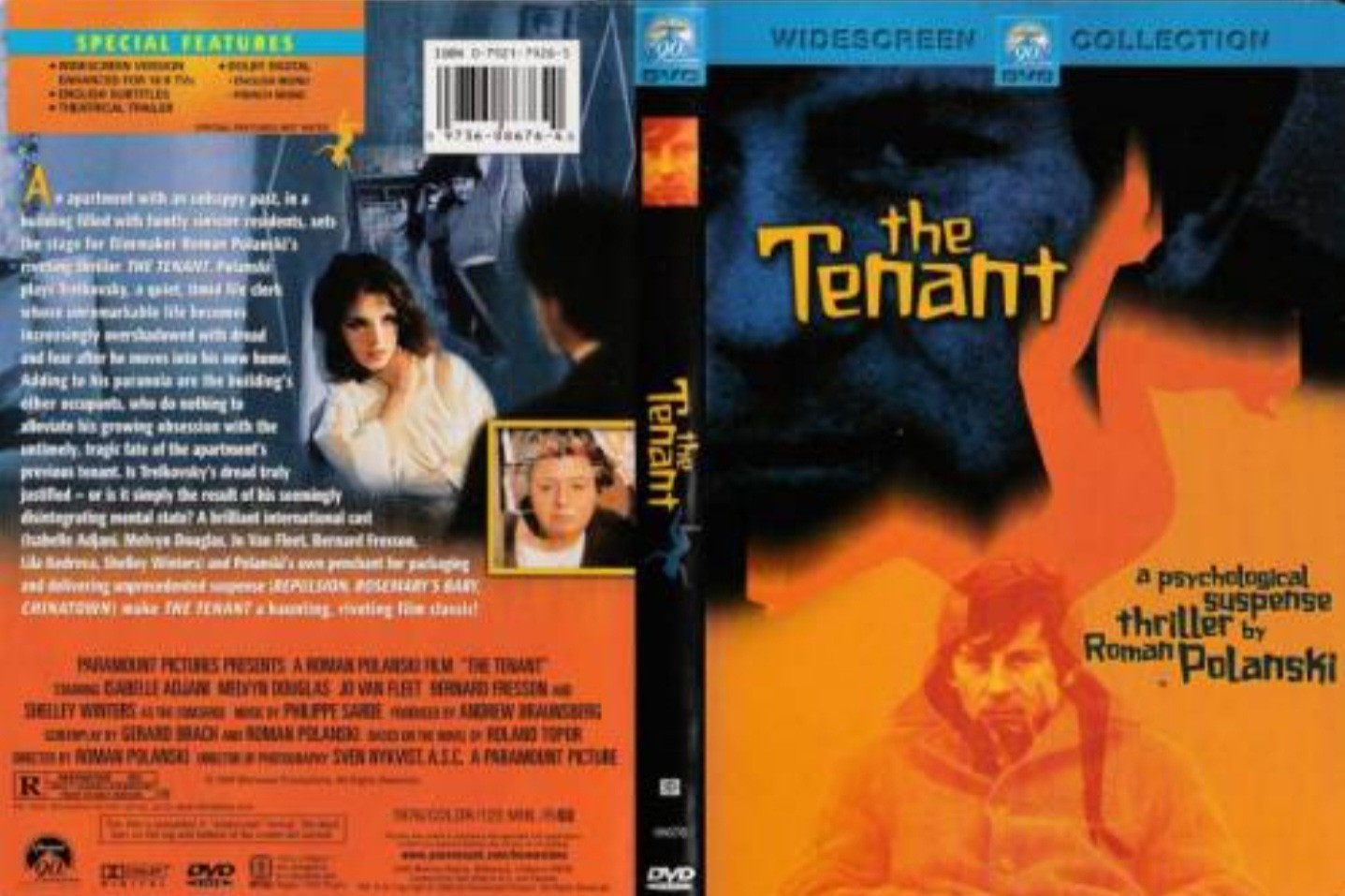 The Tenant (DVD, 202) [1976] [New]