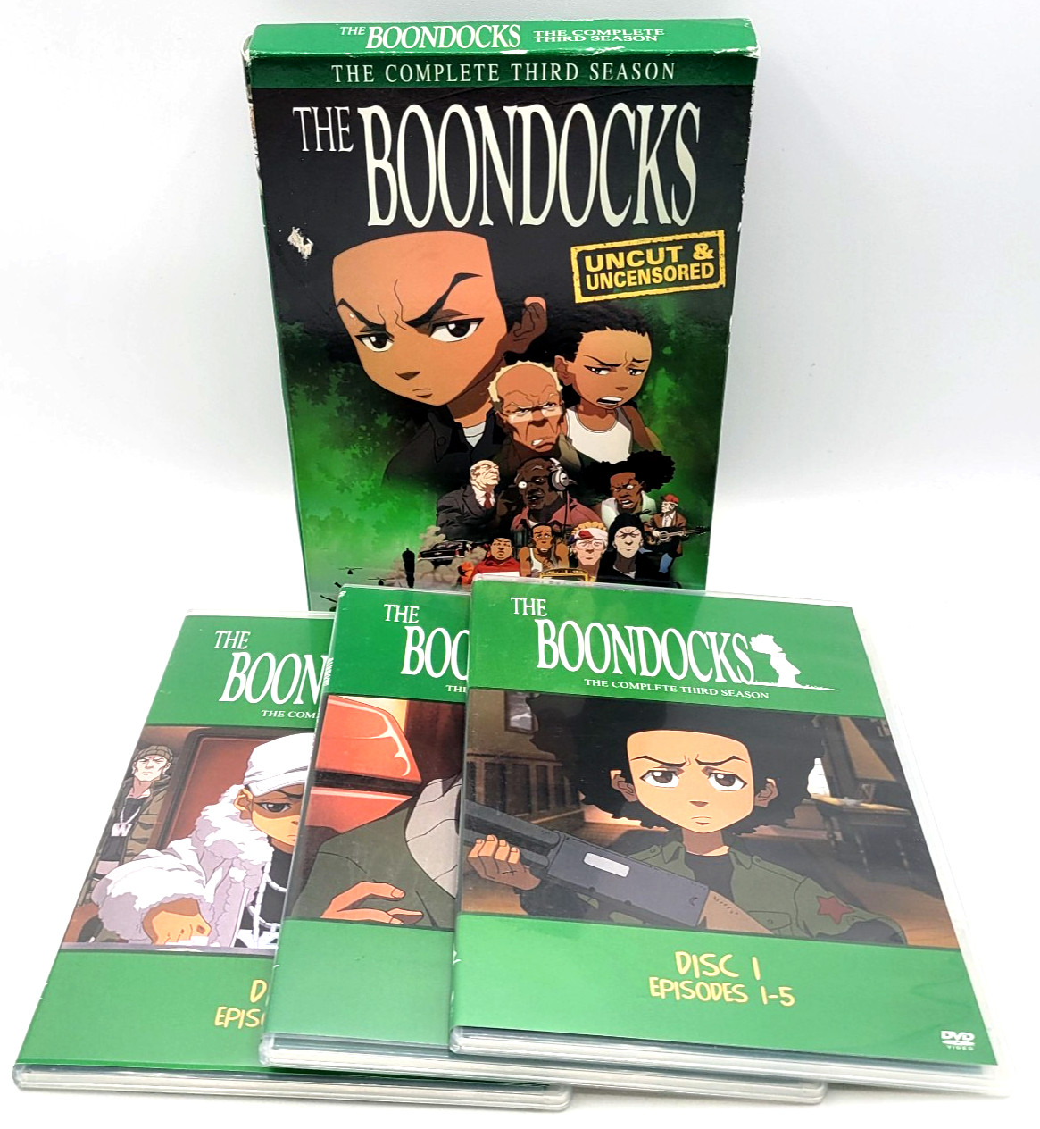 The Boondocks The Complete Third Season / Season 3 Uncut & Uncensored DVD