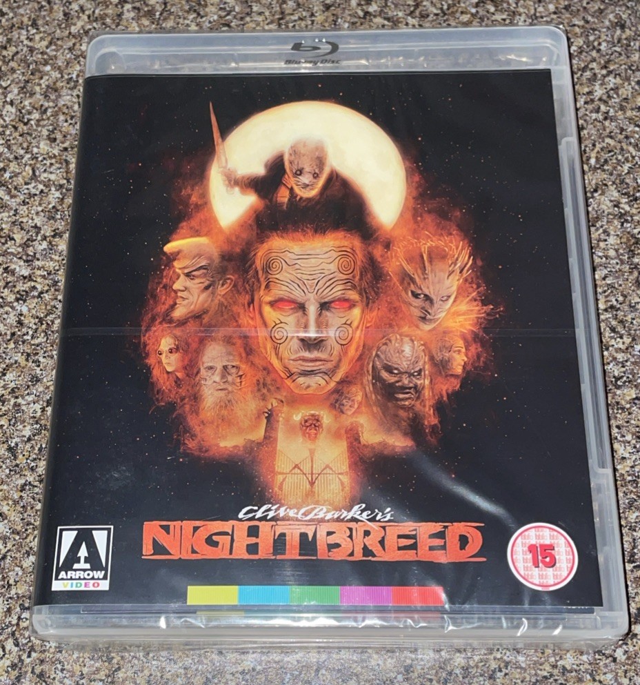 Nightbreed (1990) Blu-ray BRAND NEW David Cronenberg Clive Barker Arrow Video UK