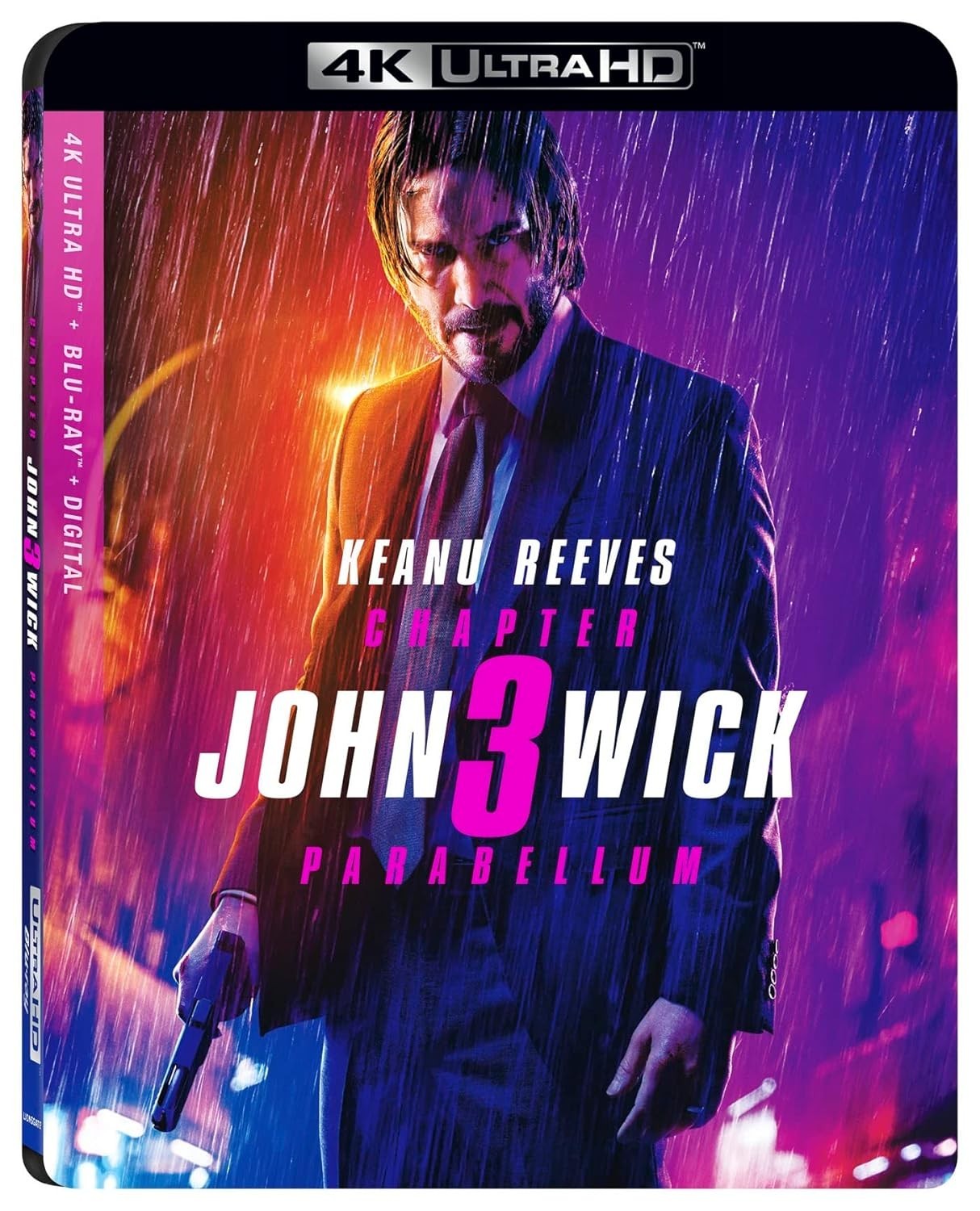 John Wick: Chapter 3–Parabellum [4K UHD Blu-ray] NEW FREE SHIPPING