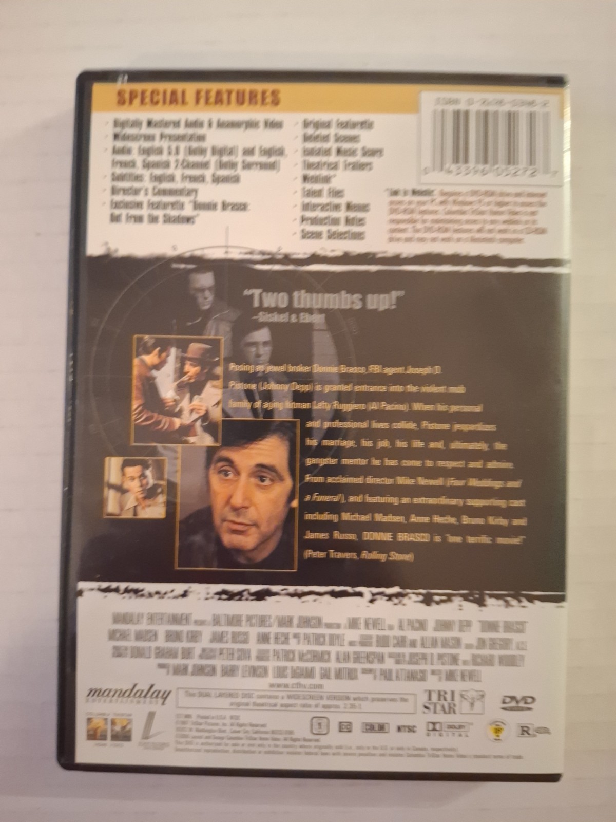 Donnie Brasco (DVD, 1997)