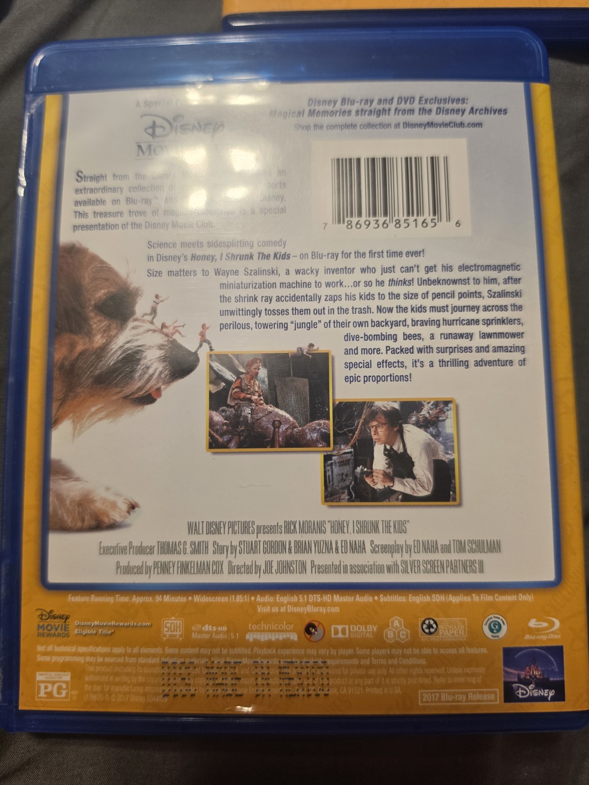 Disney Blu-ray Exclusive Honey, I Shrunk the Kids Blu-ray PG 2017 94 Min