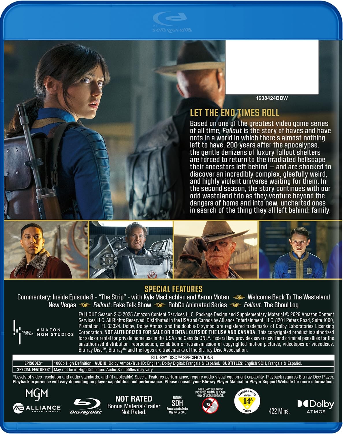 Fallout: Complete Second Season (Blu-ray) [Blu-ray]