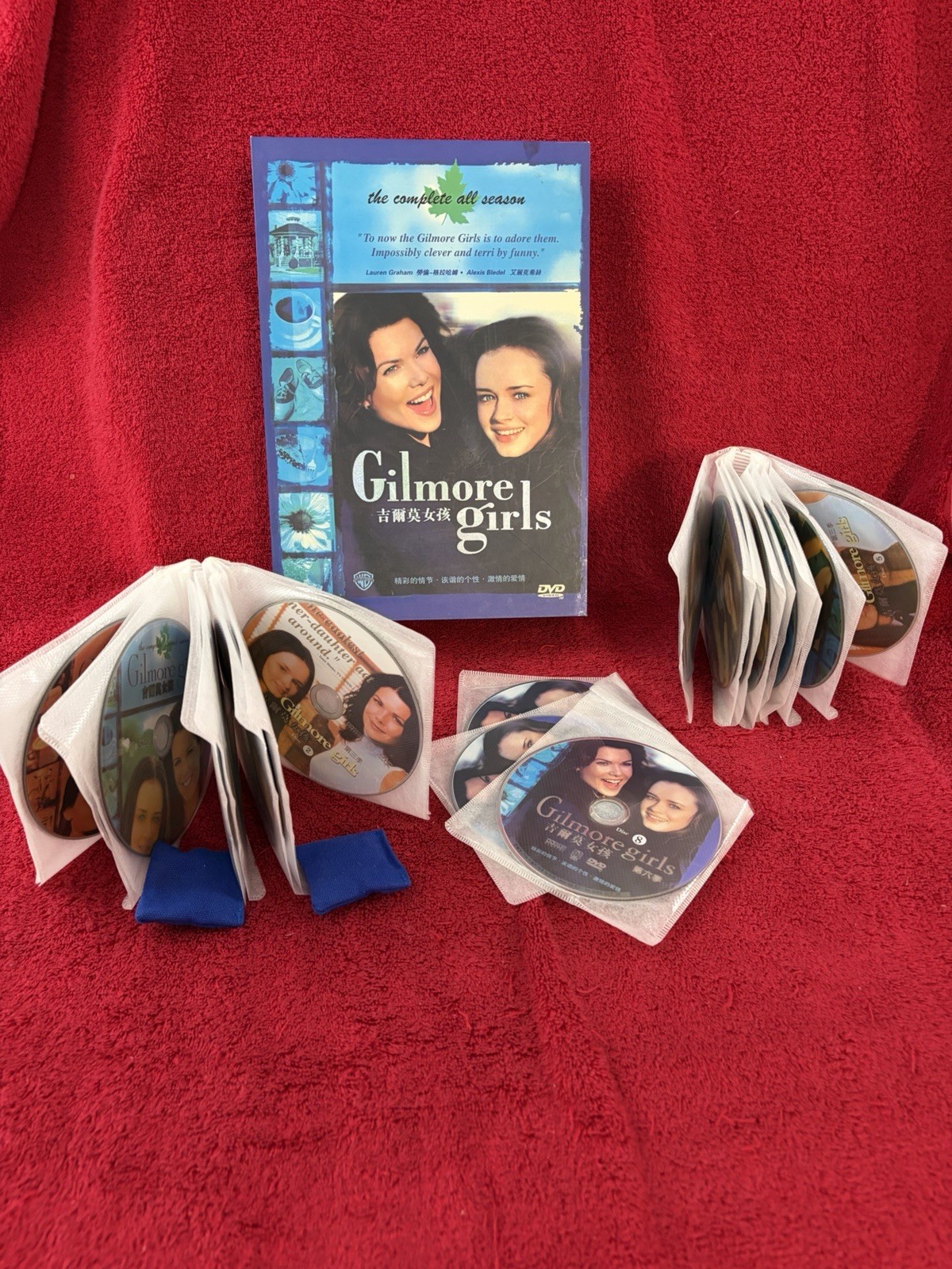 Gilmore Girls Season 1-6 box set PAL 46 discs Region Code 2