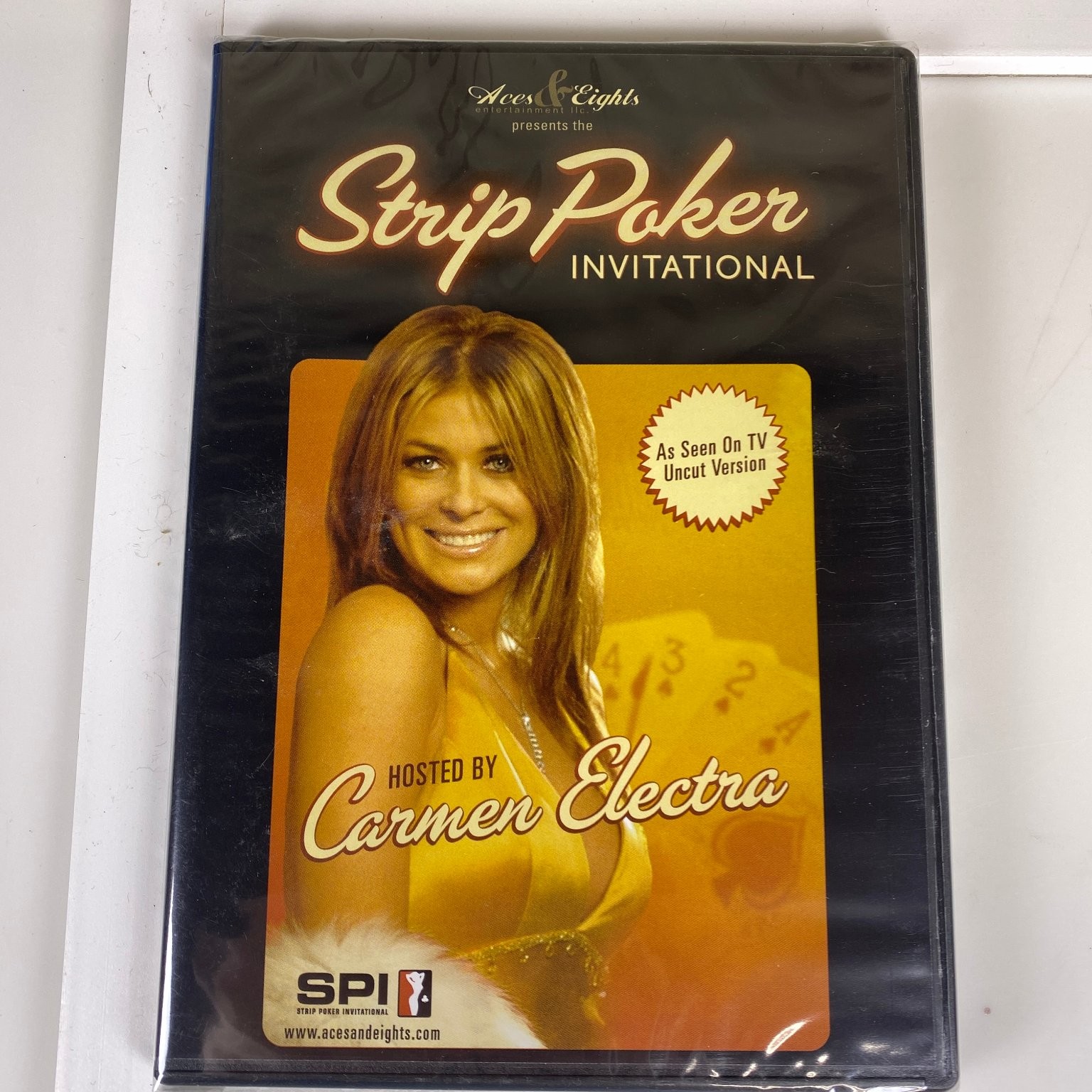 Strip Poker Invitational DVD 2004 Hosted by Carmen Electra Uncut Version
