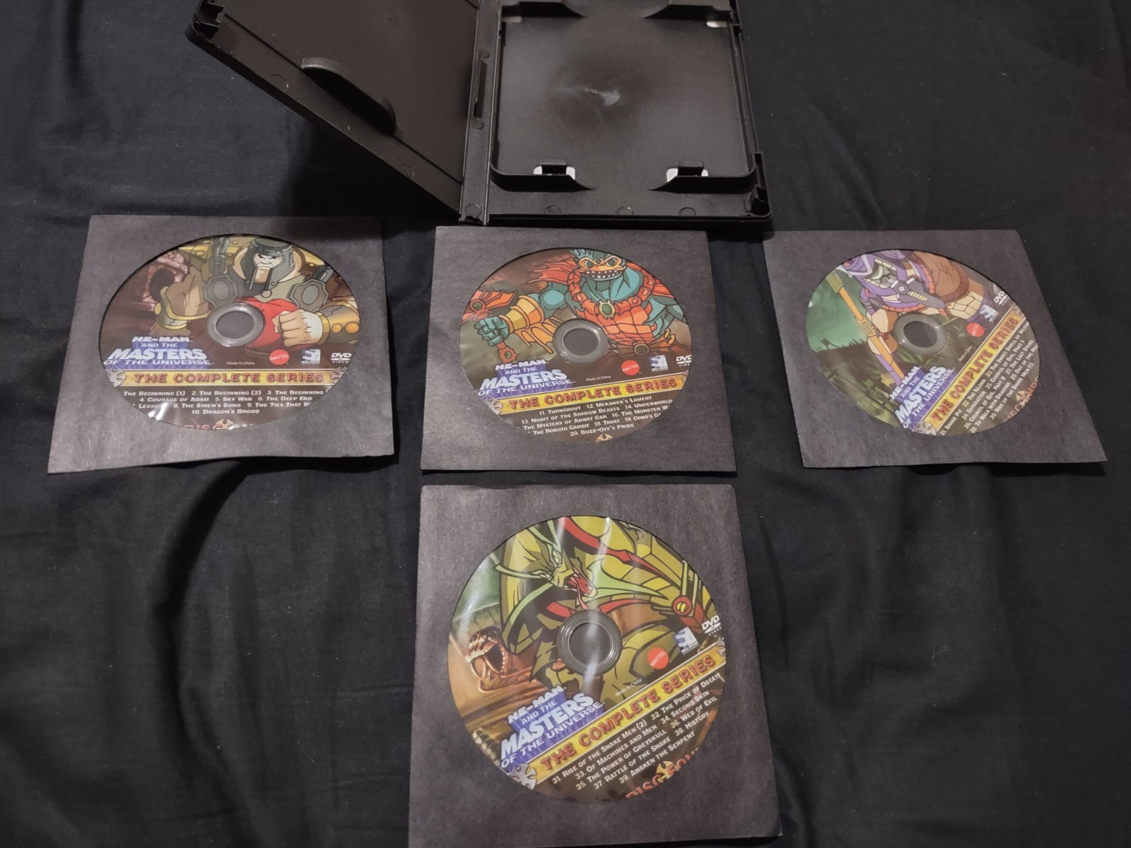 He-Man Masters Of The Universe MOTU 200x + 80s Complete Series DVD Sets