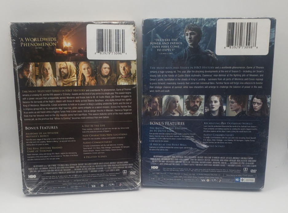 Game of the Thrones Complete Series DVD Seasons 1-8 New Sealed