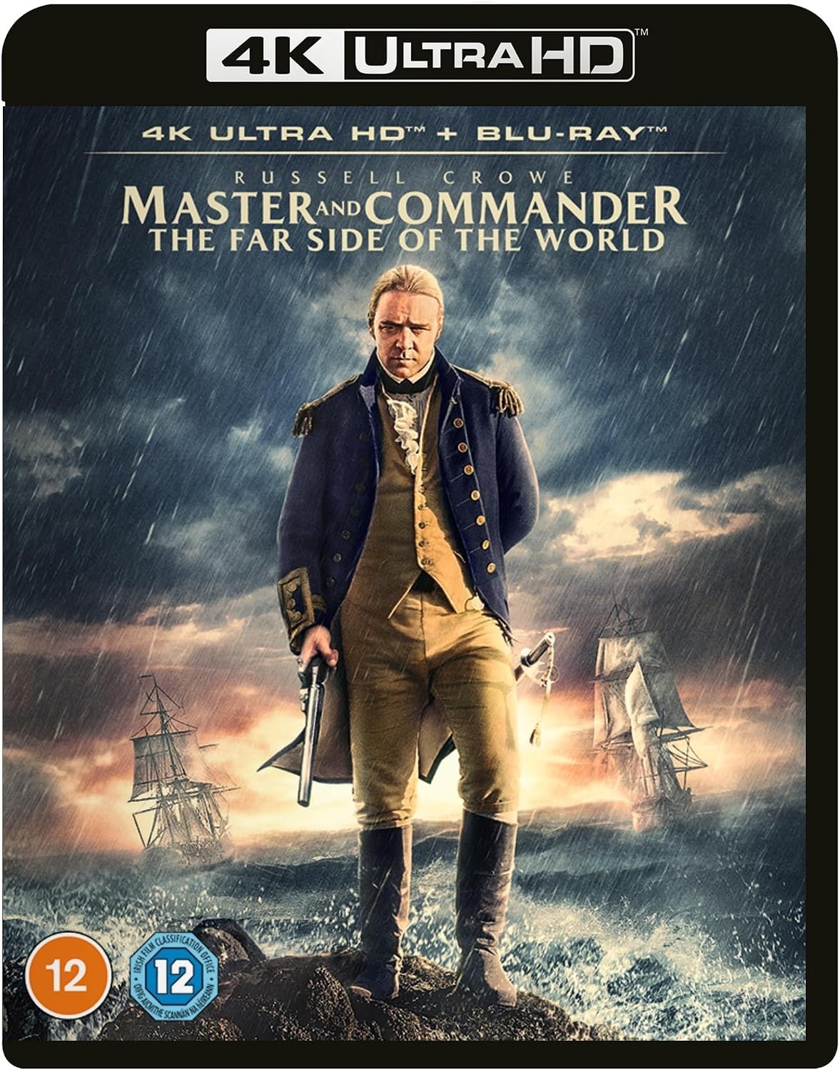 Master and Commander: The Far Side of the World 4K + Blu-ray Region Free