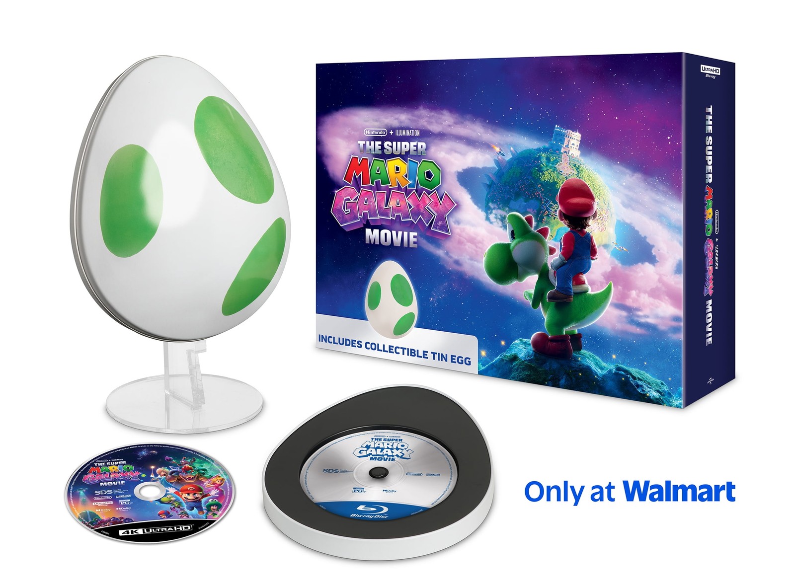 SDS The Super Mario Galaxy Movie Collectible Tin (4K Ultra HD + Blu-ray +