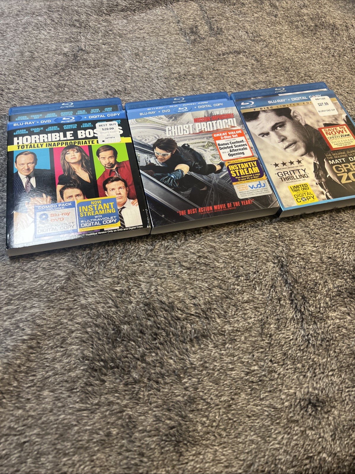 Blue Ray 3 DVD Set