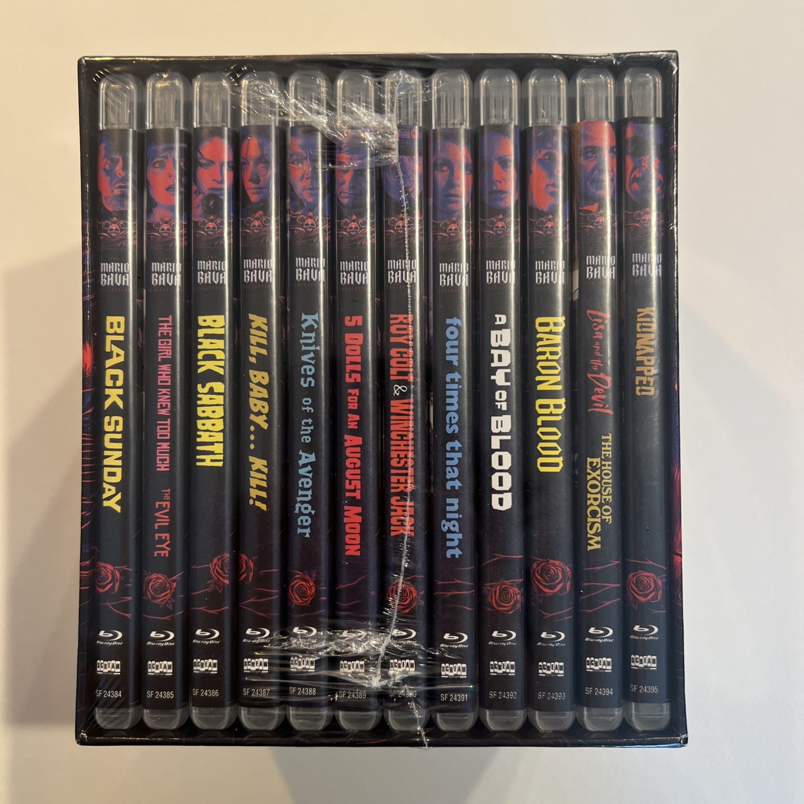 Mario Bava Collection LE Deluxe Blu-ray Box Set Region A Sealed Shout! OOP