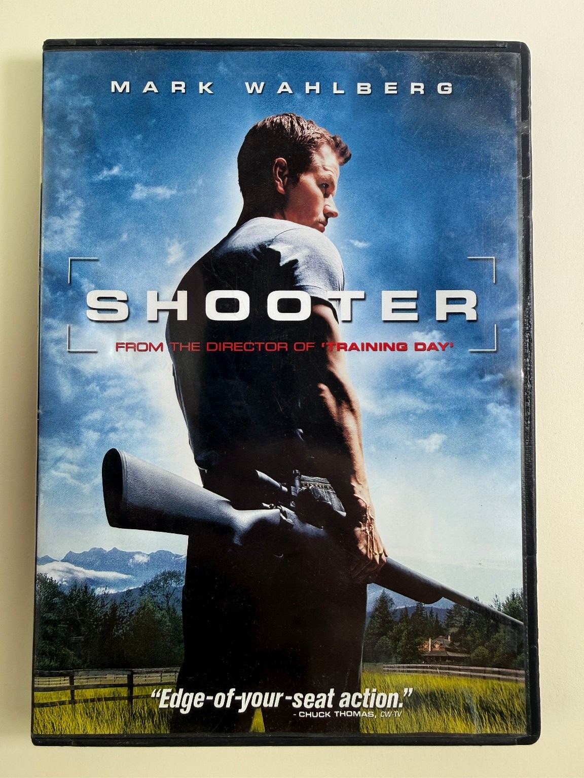 Shooter DVD 2007 Mark Wahlberg Antoine Fuqua Action Thriller Widescreen