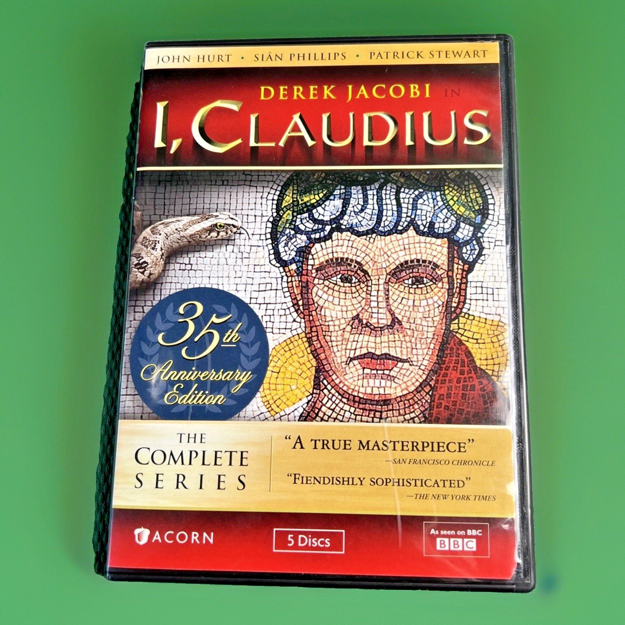 I, Claudius: The Complete Series (35th Anniversary 5-DVD Set) BBC Derek Jacobi