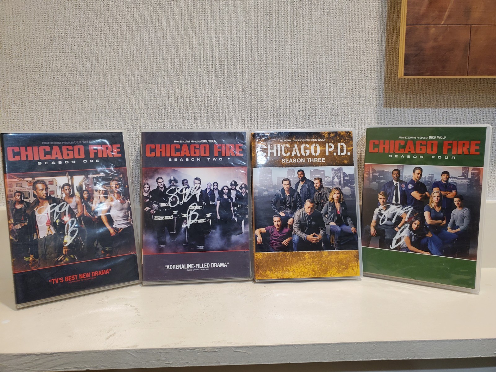 Chicago Fire: Seasons 1-4 DVDs