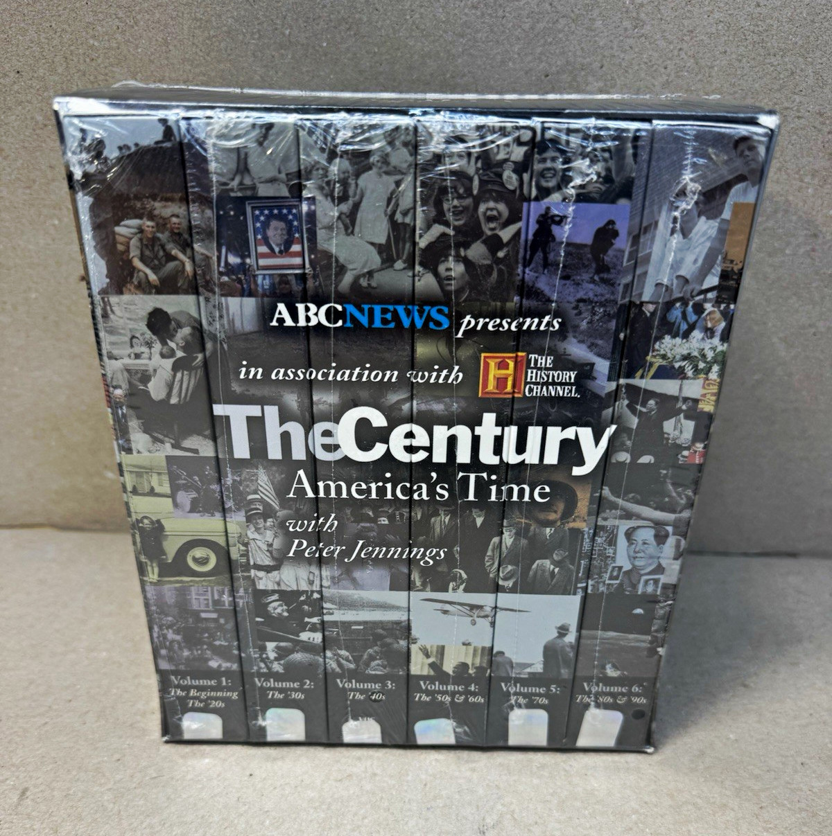 ABC News The Century: America’s Time DVD TV Series Documentary w/ Peter Jennings