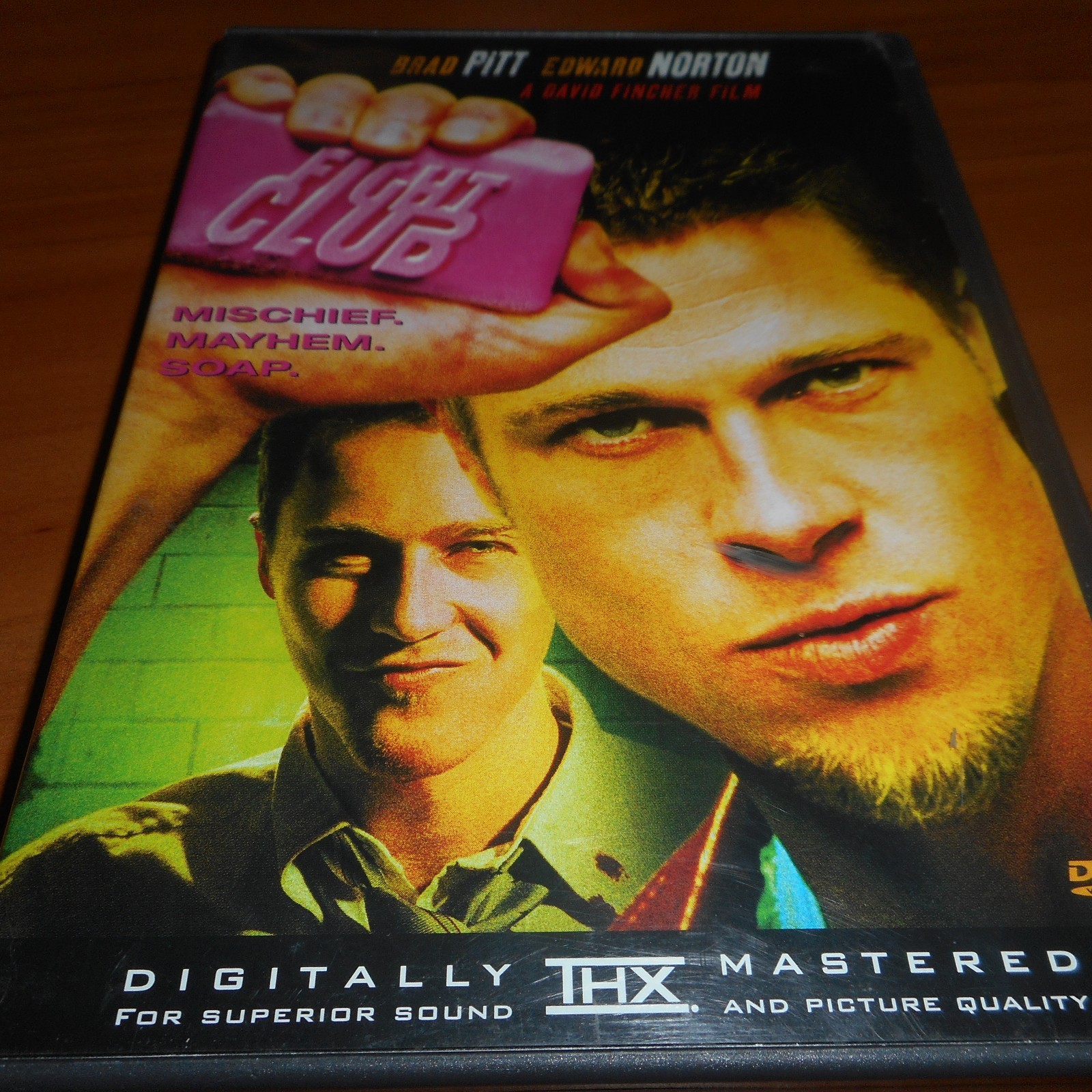 Fight Club (DVD Widescreen 2002) Brad Pitt Edward Norton