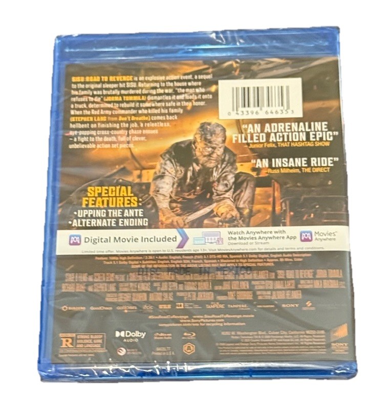 Sisu: Road To Revenge (Blu-ray + Digital)