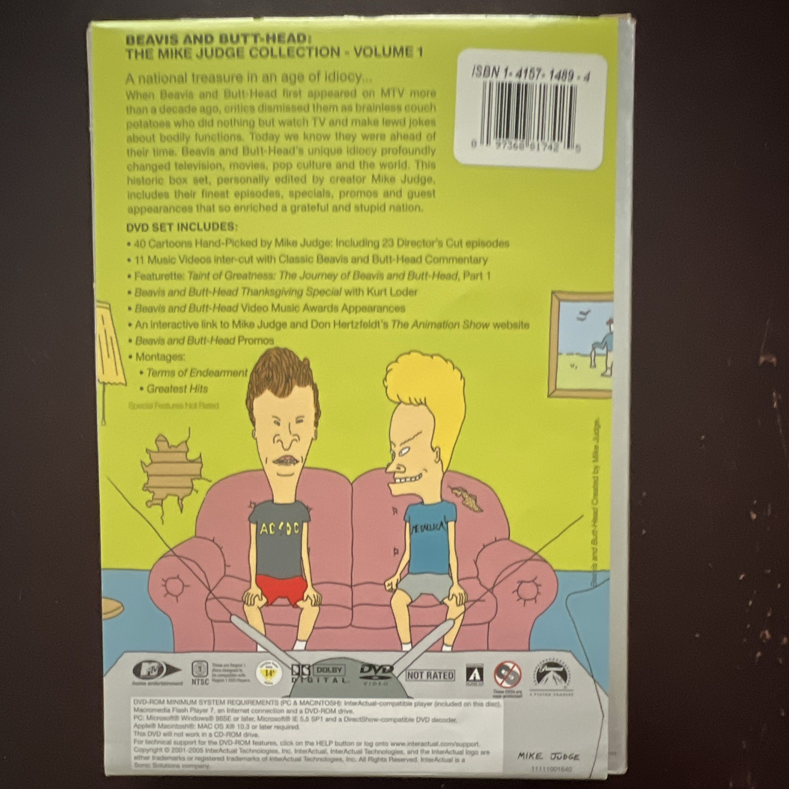 Beavis and Butt-Head: The Mike Judge Collection Vol 1 DVD 3-Disc NR Box Set