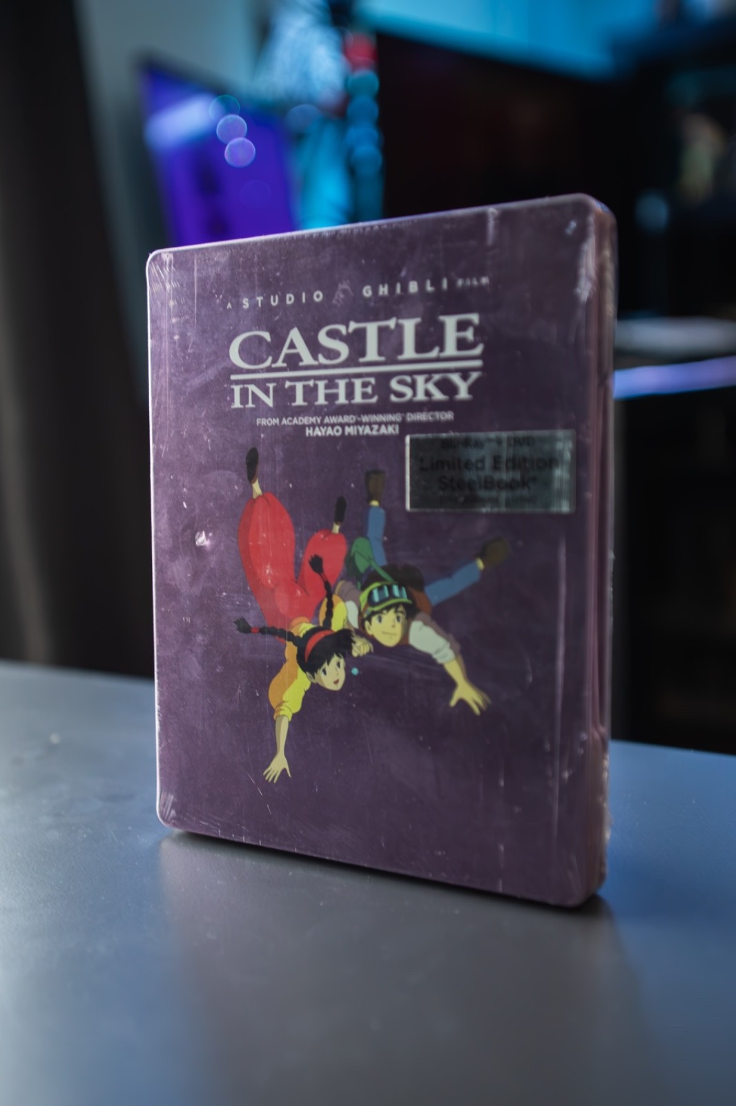 !SEALED! Studio Ghibli Castle in the Sky Blu-Ray + DVD Limited Edition SteelBook