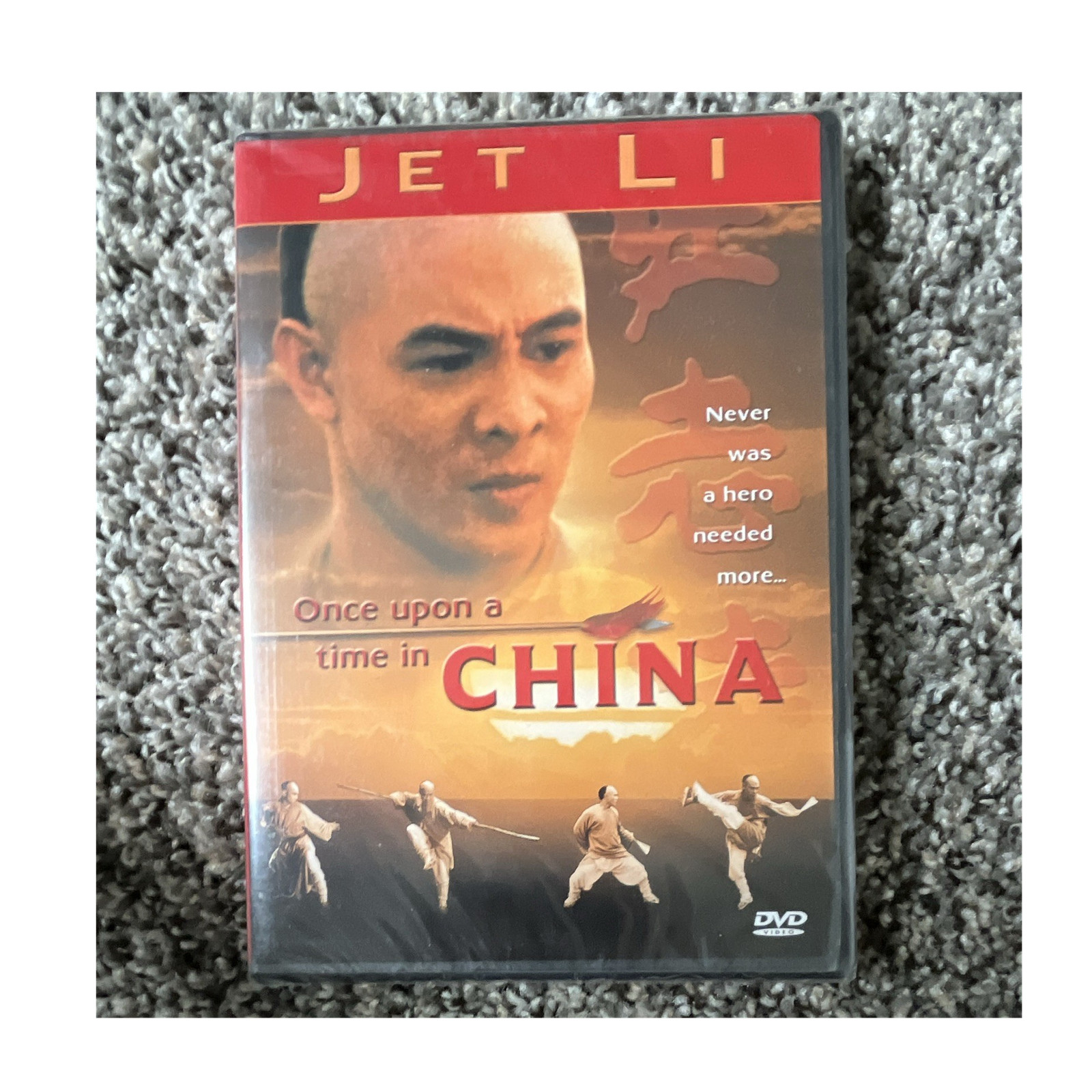 Once Upon a Time in China DVD Jet Li Tsui Hark Widescreen Region 1 134 Min