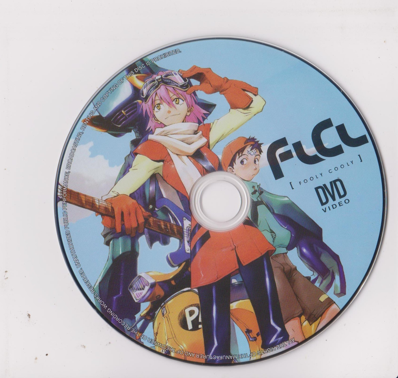 FLCL COMPLETE 1-6 [DVD] UNCUT 2003 Original Series Anime Furi Kuri Fooley Cooley