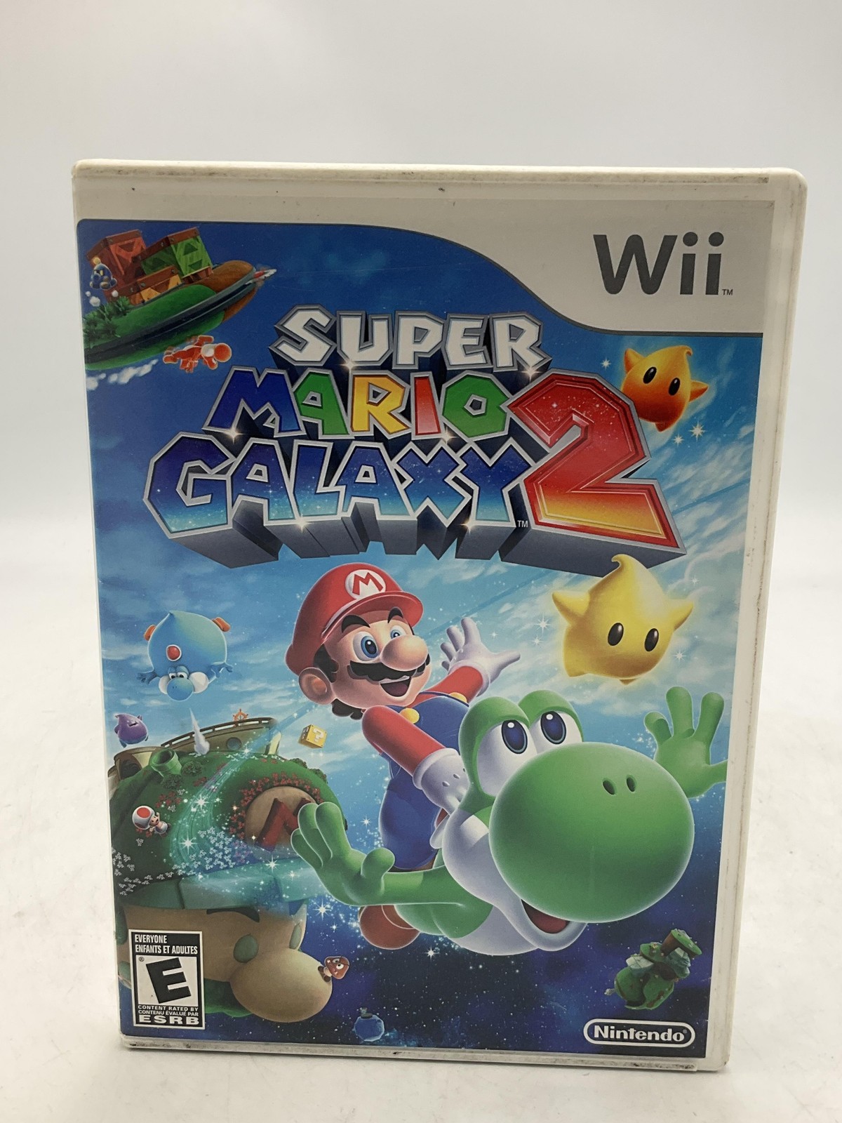 Nintendo Super Mario Galaxy 2 Wii only case, no game 2010 NTSC Book Included