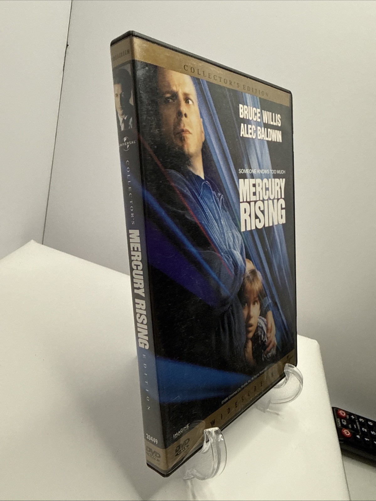 DVD – Mercury Rising – Bruce Willis – Alec Baldwin