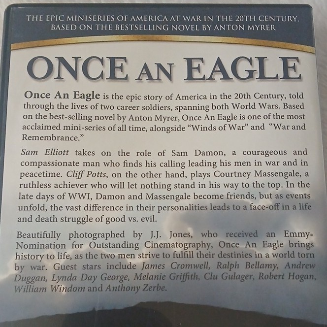 Timeless Media Group Once an Eagle DVD Widescreen Mini Series Glenn Ford 2010