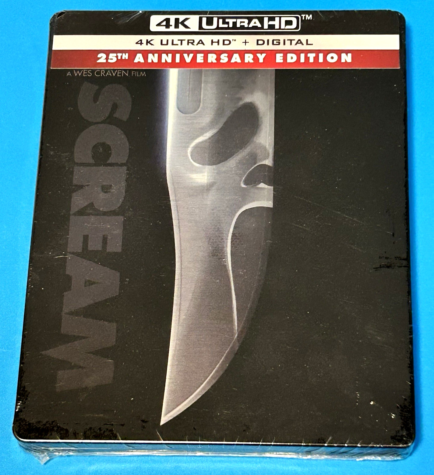 Scream (4K Ultra HD, 2021) steelbook **NEW-SEALED** ’96 DARK HUMOR TEEN HORROR