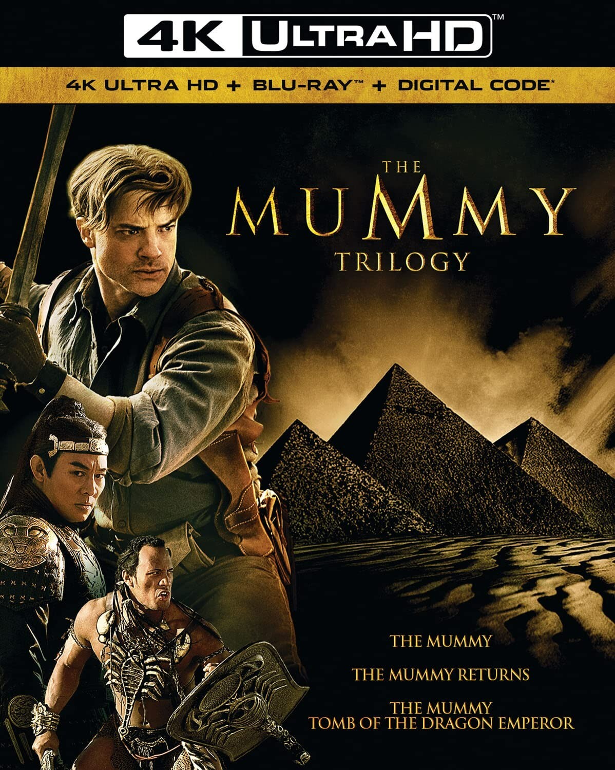 The Mummy Trilogy [4K Ultra HD + Blu-ray + Digital]