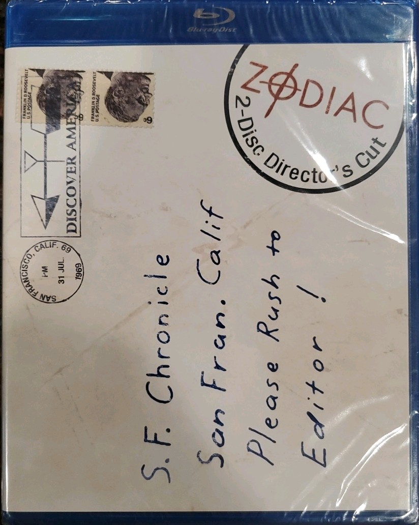 Zodiac (Brand New 2-Disc Director’s Cut Blu-ray, 2007) David Fincher