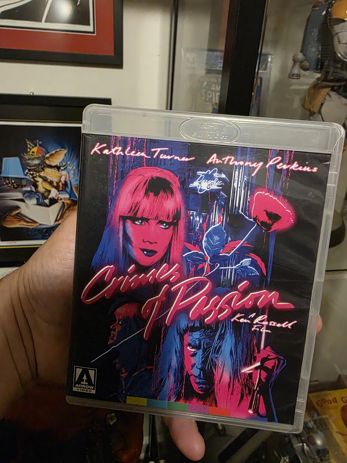CRIMES OF PASSION Blu-ray 1984 Arrow Video UK Unrated & Director’s Cut Film