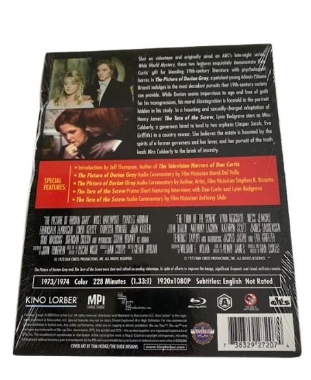Dan Curtis Gothic Tales Blu-ray Slipcover Lynn Redgrave Nigel Davenport Jenkins